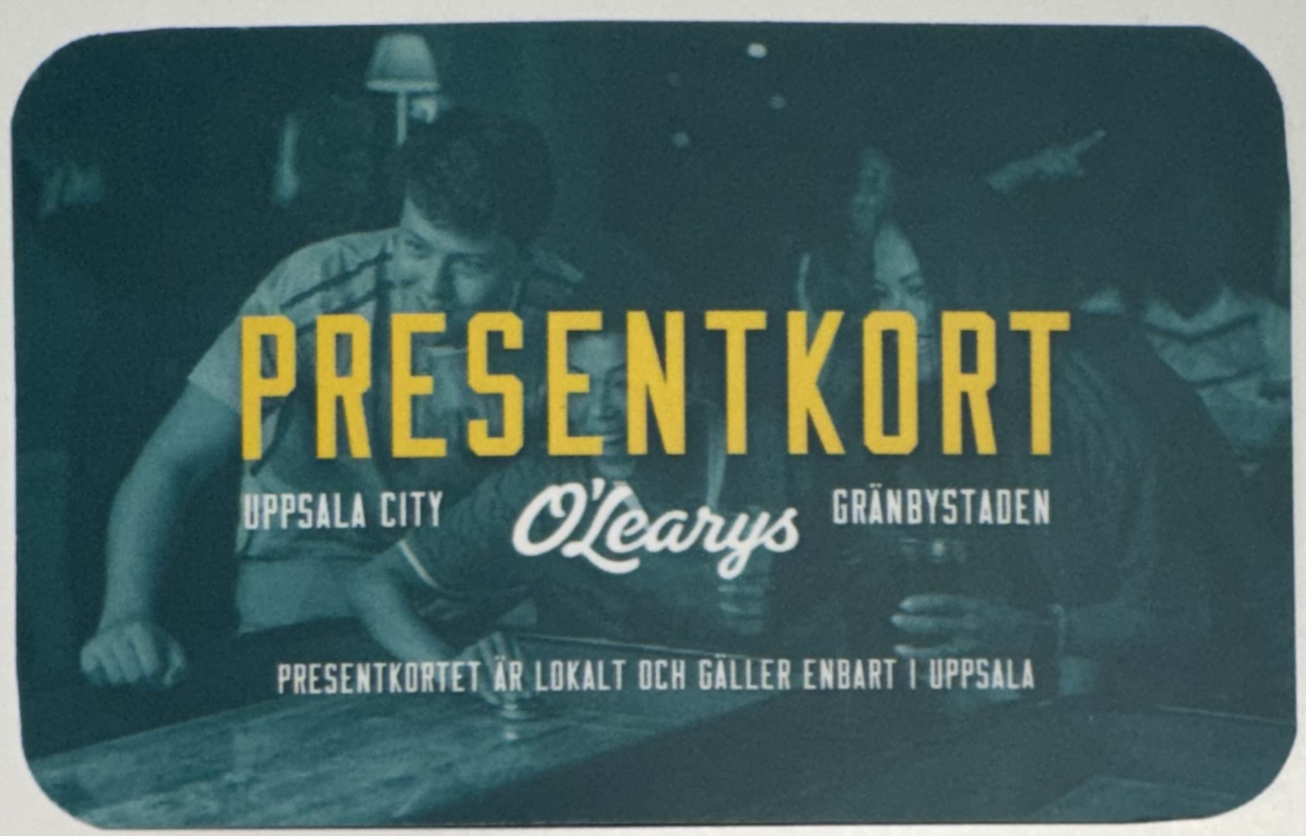 Presentkort O’Learys – 20% till lagkassan